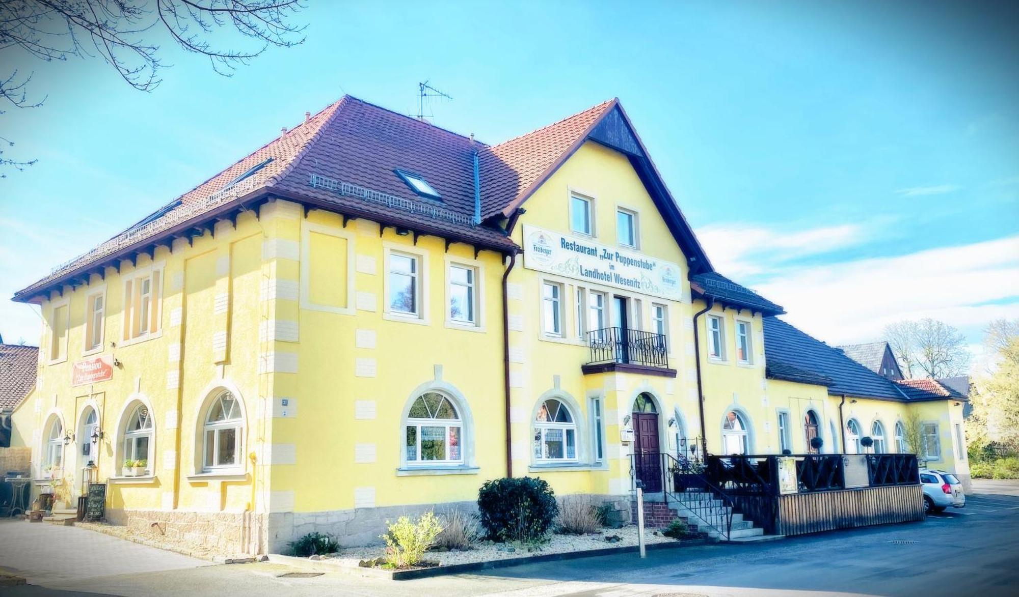 Restaurant Und Pension Zur Puppenstube ชโตลเพน ภายนอก รูปภาพ